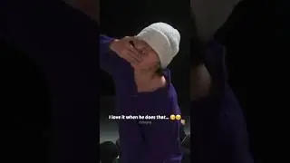 That sexy mouth wiping gesture is everything! #bts #jhope #hobi
