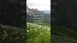 Music to dream, imagine, draw, write a book! Full video on Just Relax - #shorts