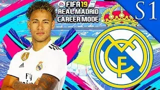 NEYMAR, DE BRUYNE SIGN! FIFA 19: REAL MADRID CAREER MODE S1 #1