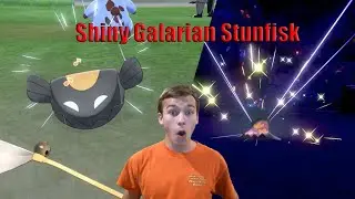 Shiny Galarian Stunfisk #618 in Pokemon Sword and Shield