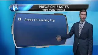 Precision 18 Forecast (1/5/21):  Some more freezing fog & isolated to spotty light mix.