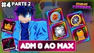 👑 ZERANDO O Evento De Halloween MUITO R&Aacute;PIDO!⚡ADM 0 AO MAX #4 | Anime Eternal 🔥