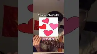 TUTORIAL | &ldquo;migraine&rdquo; by jaydes #guitartutorial
