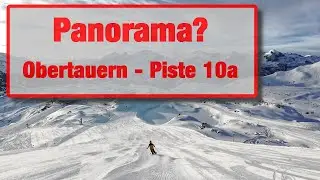 Panorama-Abfahrt in Obertauern ⛷️ | Piste 10a vom Seekarspitz | POV 4k