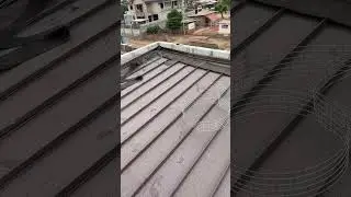 How to stop hidden roof leakage #construction #roofing #masonry