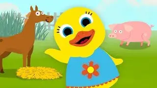 English Words - Animal Sounds Song | Stories For Kids With Tillie | Speaking & Learning by ABC Fun