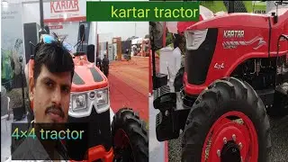 KARTAR Tractor ! 60 horsepower ! 4 &times;4 ! All New tractor KARTAR ! Nandu chatarkar !