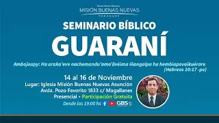 #3 Seminario Biblico en Guaraní