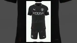 Manchester City Away Kit 2025/26 &ndash; Official Reveal of the New Jersey!