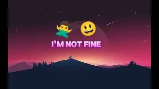 I'm Not Fine – Heartbreaking English Song | Emotional Breakdown
