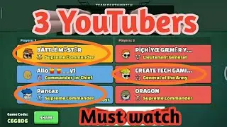 Me and Pancaz Vs Create Tech Gaming|mini militia|battle king da2|😎