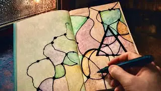 A Rainy Evening I Didn&rsquo;t Want to End | Neurographic Drawing