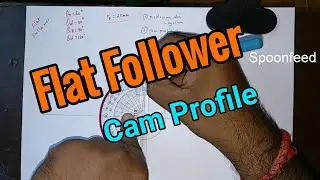 Flat Follower | Cam Profile | KOM | Tamil | B.Logesh Babu