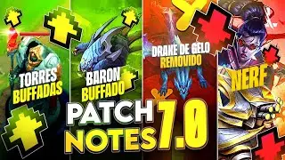 TORRES BUFFADAS, MUDAN&Ccedil;AS NO BARON, ITENS NOVOS E TUDO SOBRE A ATUALIZA&Ccedil;&Atilde;O 7.0 | LoL Wild Rift