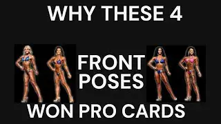 Why These 4 Fit Model Front Poses Won IFBB Pro Cards