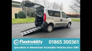 Fiat Doblo Wheelchair Accessible Vehicle YX68TOA 3 Seats