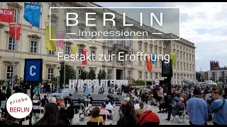 [4K] Humboldt Forum in Berlin - the opening event