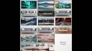 Landscape Canvas Wall Art - Stunning Canvas Prints #interiordesign #homedecor
