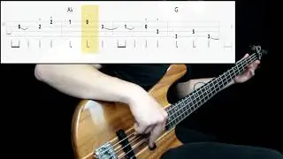 Sonic The Hedgehog - Green Hill Zone (Bass Cover) (Play Along Tabs In Video)