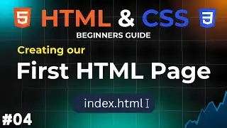 Creating Our First HTML Document | HTML and CSS Course For Beginners | IMS Coding