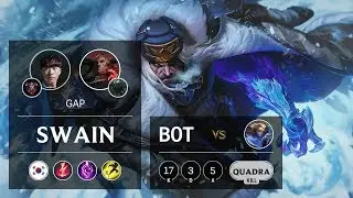 Swain Bot vs Ezreal - KR Grandmaster Patch 9.11