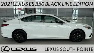 2021 Lexus ES 350 Black Line Edition (L240499A) - Full Review and Walk Around