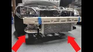 How to Build  Custom Intercooler Pipings on a Ek civic