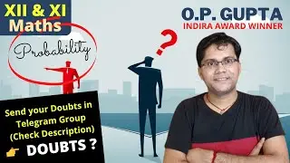 Conditional Probability Class 12 NCERT Maths | CBSE Exams HOTS Question | Mathematicia By O.P. GUPTA