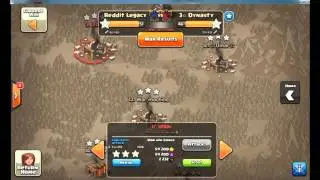 War Recap: Reddit Legacy Vs. 3* Dynasty