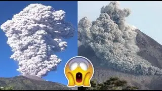 Mengerikan..!! Detik Detik Gunung Merapi Meletus 11 Mei 2018
