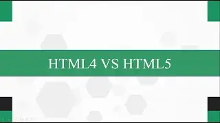 HTML4 vs HTML5 | HTML Course for Beginners
