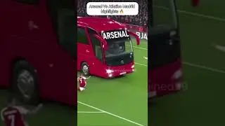 Arsenal Vs Atletico Madrid highlights 🚍🧱