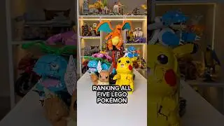 Ranking All Five LEGO Pok&eacute;mon! Which is your favorite?#rlfm #72153 #72151 #72152 #pokemon