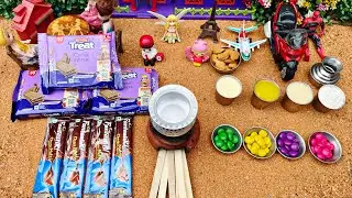 Miniature Chocolate Balls | Chocolate Wafers Choco Balls | Miniature Chocolate Ladoo | Choco Laddu