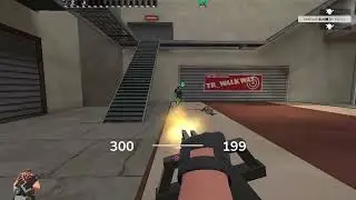 low poly minigun