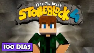 100 Dias SOBREVIIVENDO EMBAIXO da TERRA!! - FTB Stoneblock 4 - Parte 2 [Minecraft] [2K-HD]