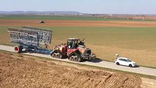 Chantier XXL semis de betteraves QuadTrac &  Fendt 930