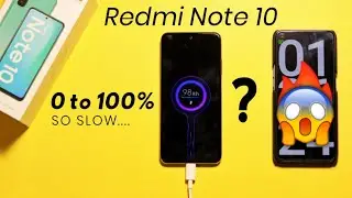 Redmi Note 10 Charging Test ⚡ 33W Fast Charging ⚡0 to 100% | SHOCKING!!😱