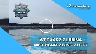 Jawor. He walked on the ice despite the ban.