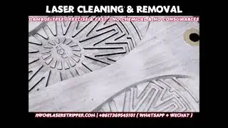 Laser Cleaning Mold for Steel and Stainless Steel in Industrial and Clothing Industry