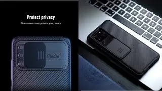 Camera Protection Case For Samsung Galaxy S20 Plus Ultra NILLKIN Slide Protect Cover Lens Protection
