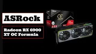 ASRock Radeon RX 6900 XT OC Formula Huge Graphics Card with Powerful 21 Phase Power Subsystem