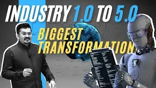 Industry 1.0 to 5.0 Explained | AI, Automation & Future of Factories in Hindi
