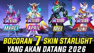 BOCORAN SKIN STARLIGHT YANG AKAN HADIR 2026 BULAN MARET -APRIL - MEI - JUNI 2026 STARLIGHT BARU ML