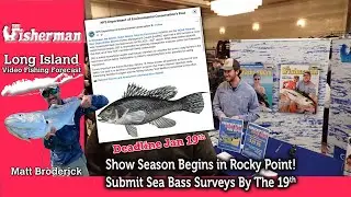 January 15th 2026 Long Island Metro Fishing Report with Matthew Broderick