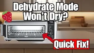 Ninja Air Fry Oven Dehydrate Mode Not Working? 3 Easy Fixes (SP101)