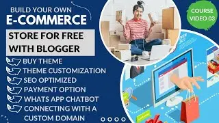 Build a professional e-commerce website in blogger |course 3| Mehfooz Khattak #howto  #blogger