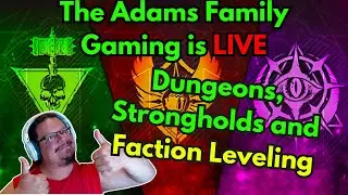 🔴 New World Aeternum Live - Faction Leveling, Dungeons, Strongholds and Gear Farming