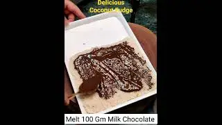 #coconutfudge#shorts#ytshorts#chocolate#coconut#fudge#burfi#recipe#trending#ym#new#vijaylaxmikitchen