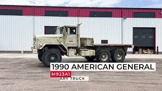 Lot 19 1990 American General M923A1 Military Truck